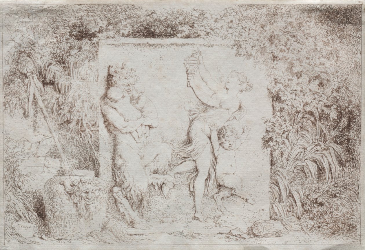 باتشانال ، 1763. بواسطة جان هونوري فراجونارد