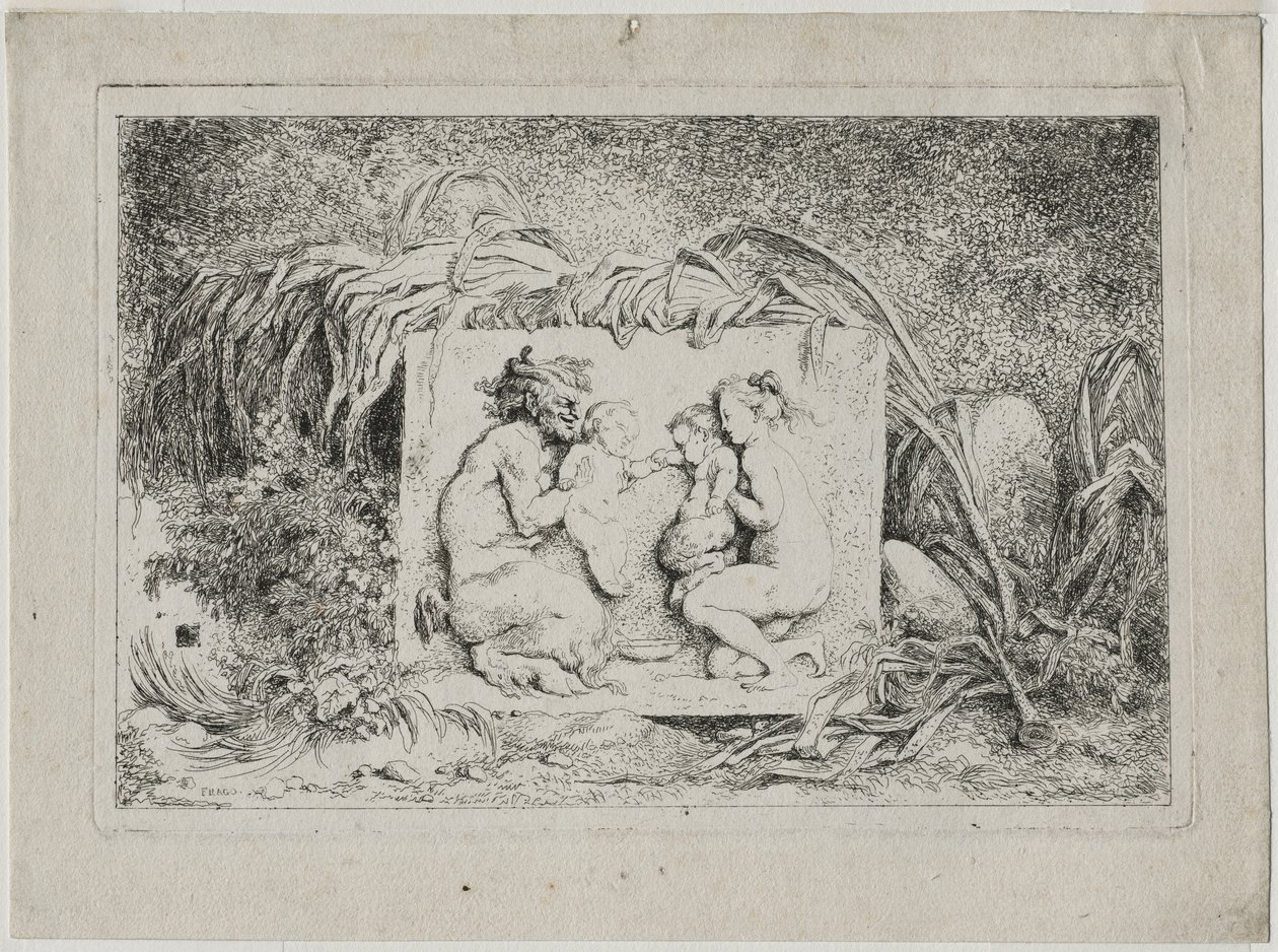 Bacchanales: عائلة Satyrs ، 1763. بواسطة جان هونوري فراجونارد