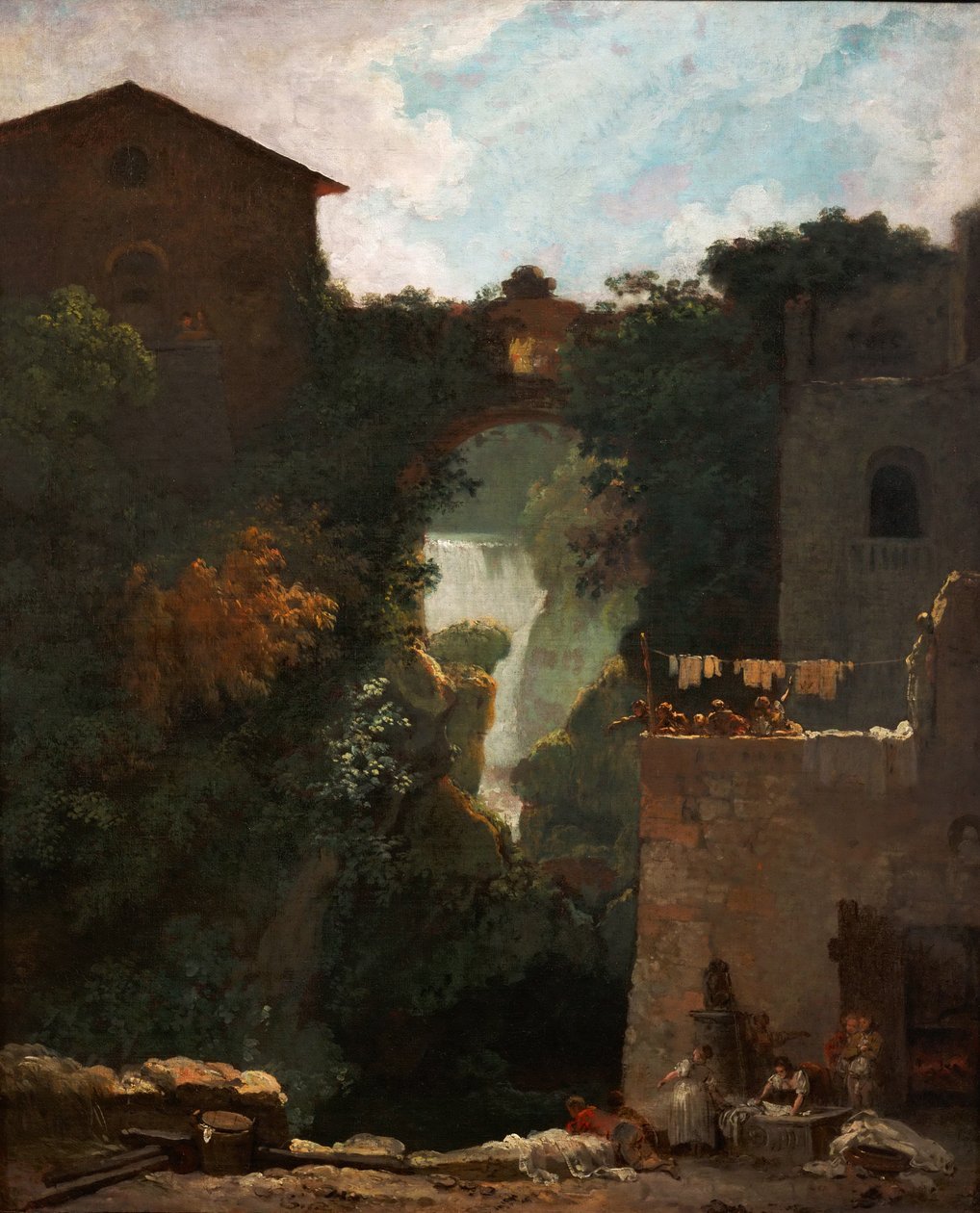 Les Cascatelles de Tivoli Cascatelle Grandi in Tivoli بواسطة جان هونوري فراجونارد