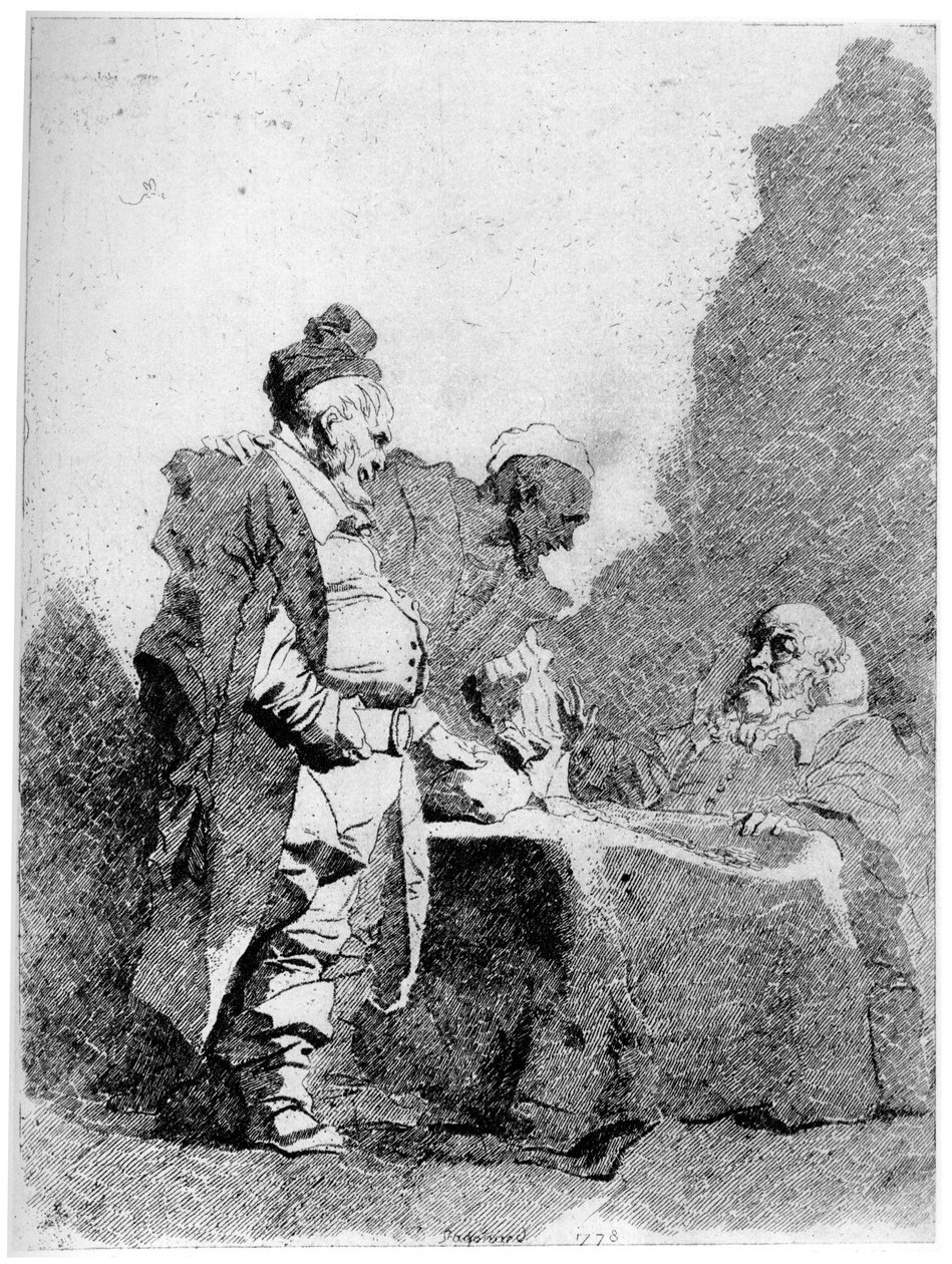 Les Traitants ، c1750-1800 ، 1924 بواسطة جان هونوري فراجونارد