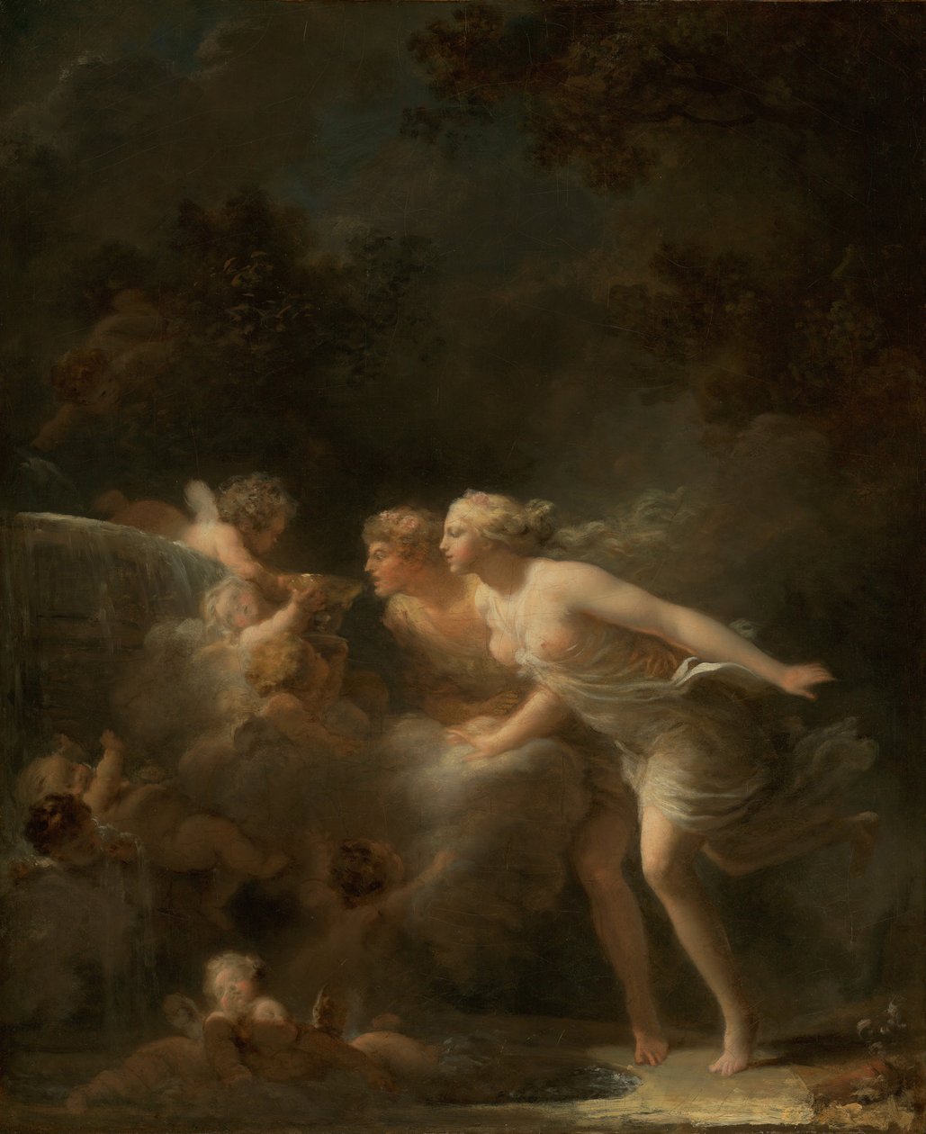 ينبوع الحب ، ج. 1785 بواسطة جان هونوري فراجونارد
