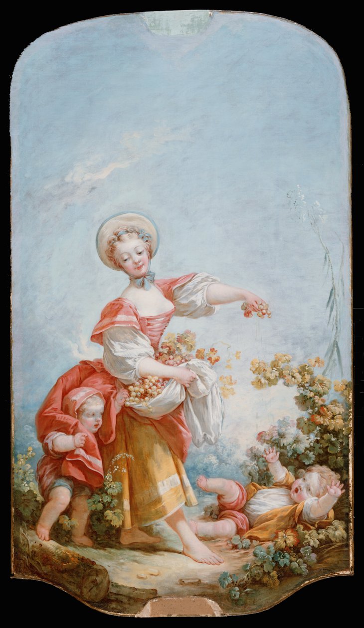 The Grape Gatherer ، 1748-52 بواسطة جان هونوري فراجونارد