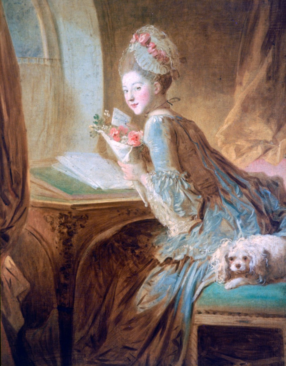 رسالة الحب ، c1770 بواسطة جان هونوري فراجونارد