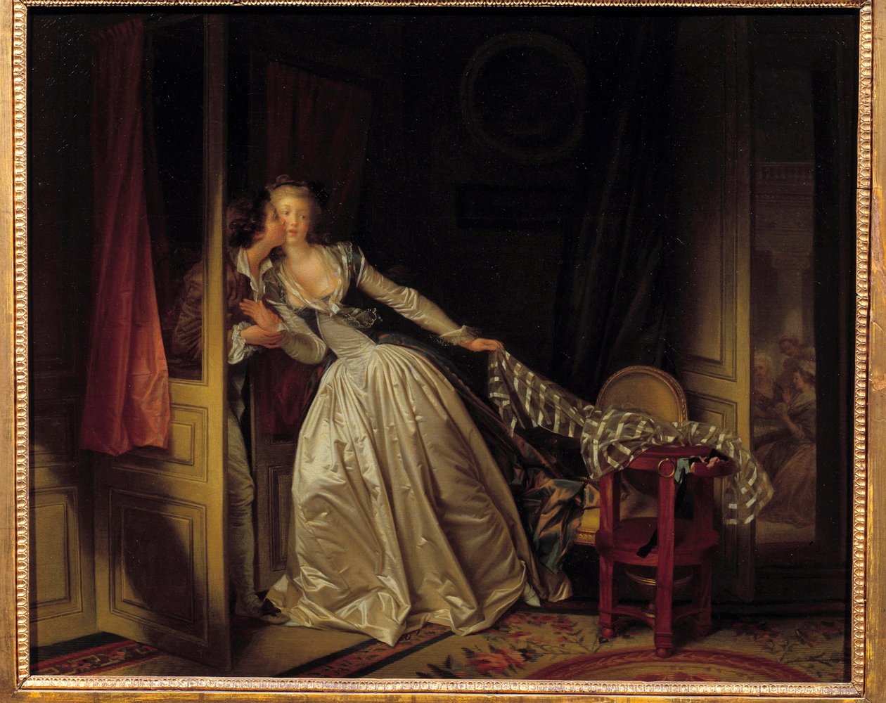 قبلة الذباب لوحة جان هونوري فراجونارد (1732-1806) 1788 صن. 0،45 X0،55 م متحف هيرميتاج ، سانت بطرسبرغ بواسطة جان هونوري فراجونارد