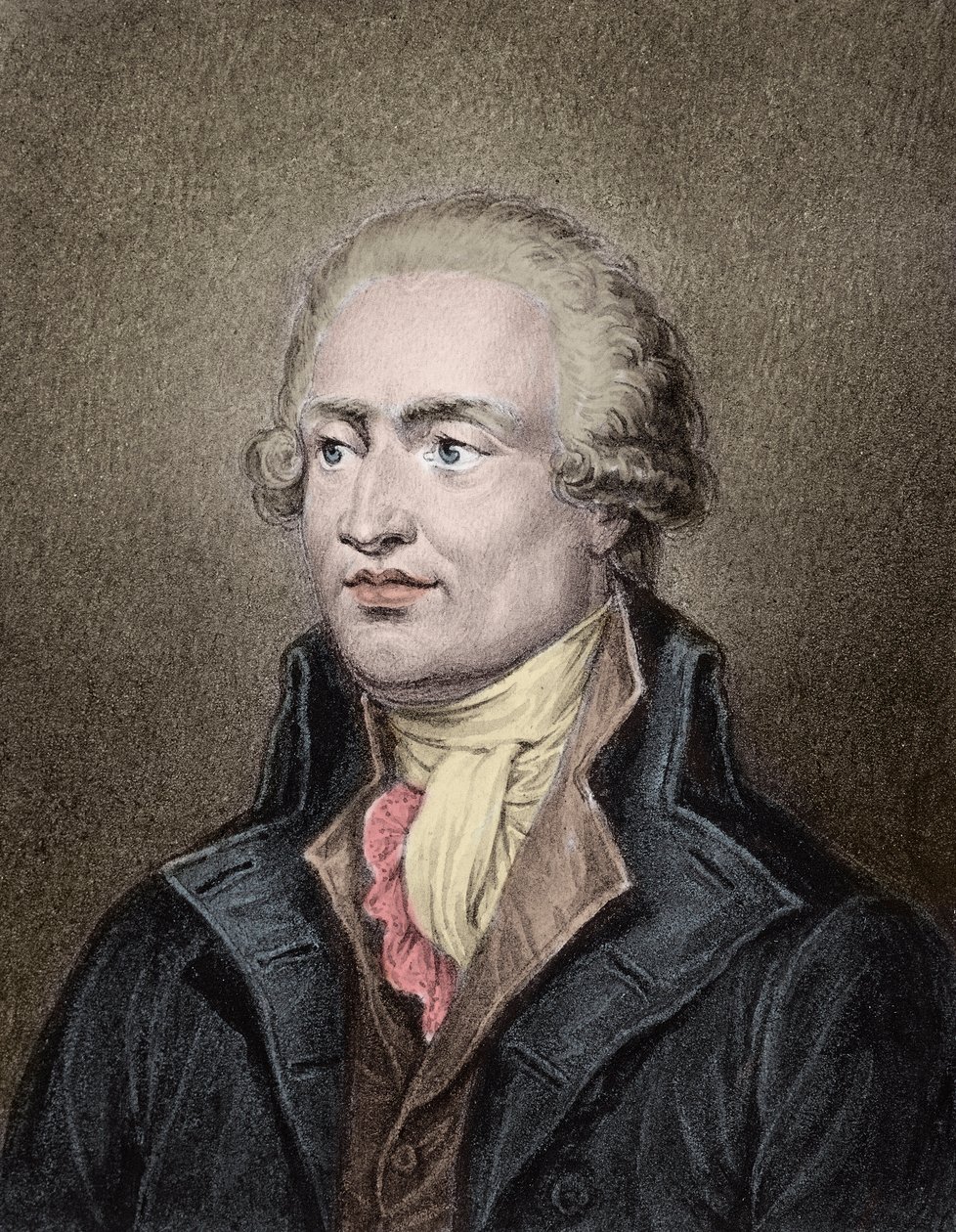 صورة لماري جان أنطوان نيكولاس دي كاريت ، ماركيز دي كوندورسيه (1743 - 1794) نقشها جان جاك فريلي (1797-أ 1850) بواسطة جان جاك فريللي