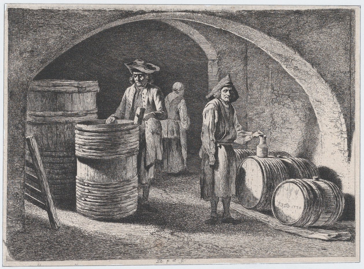 كوبرز الصغيرة ، 1770. بواسطة جان جاك دي بويسيو
