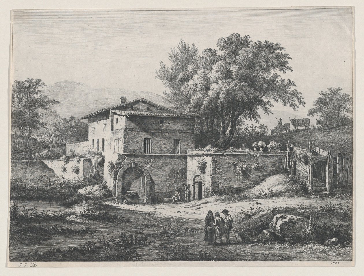 المصلى الصغير 1804. بواسطة جان جاك دي بويسيو