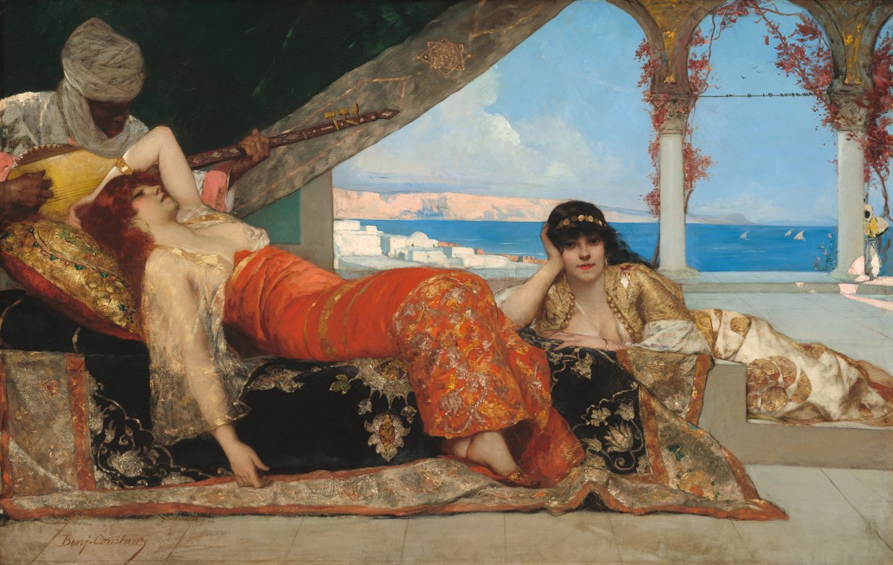 فضل الأمير ، ج. 1879. بواسطة جان جوزيف بنيامين كونستانت