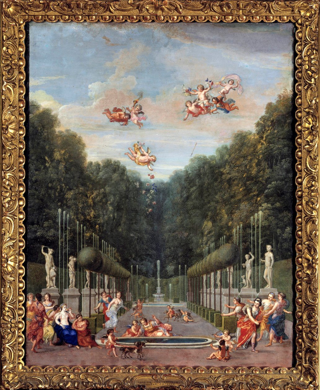 Galerie des Antiques في فرساي أو Galerie d