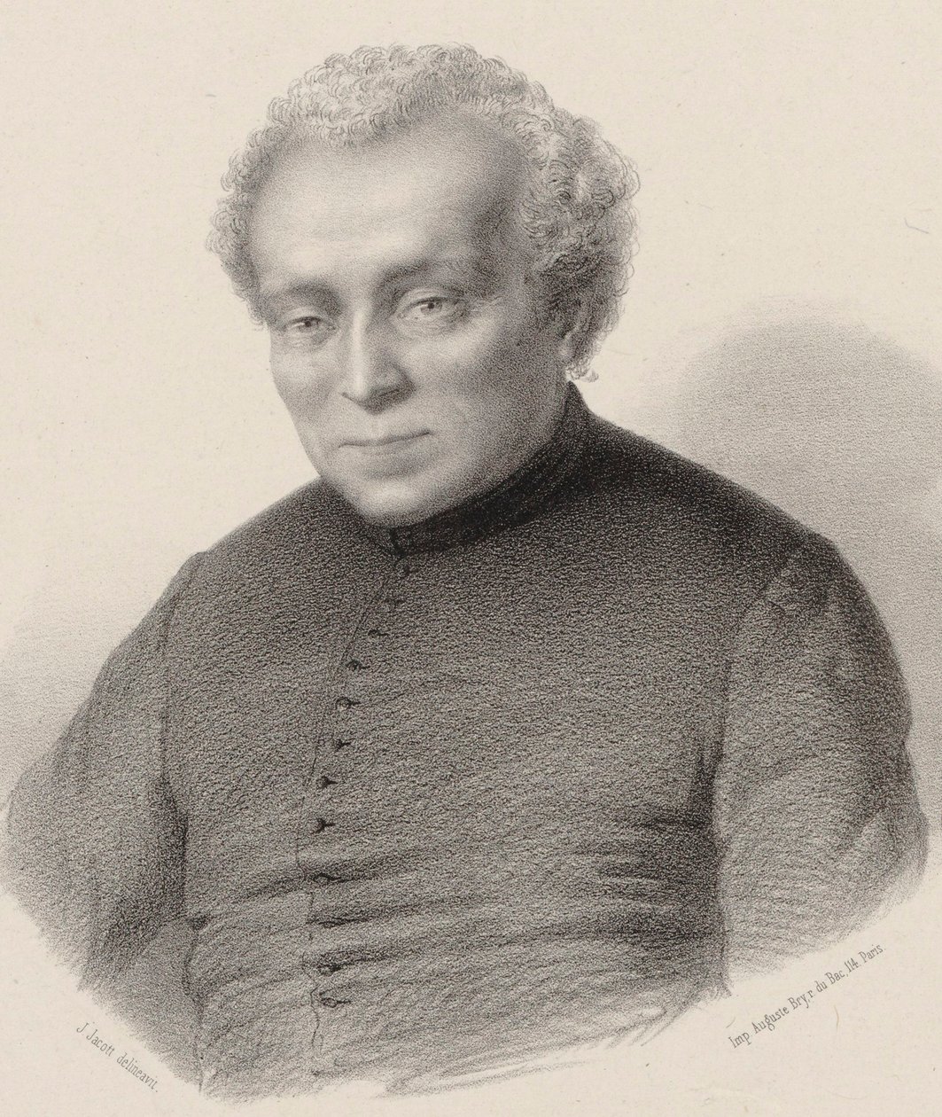 صورة الملحن لويس لامبيلوت 1797-1855. بواسطة جان جوليان جاكوت