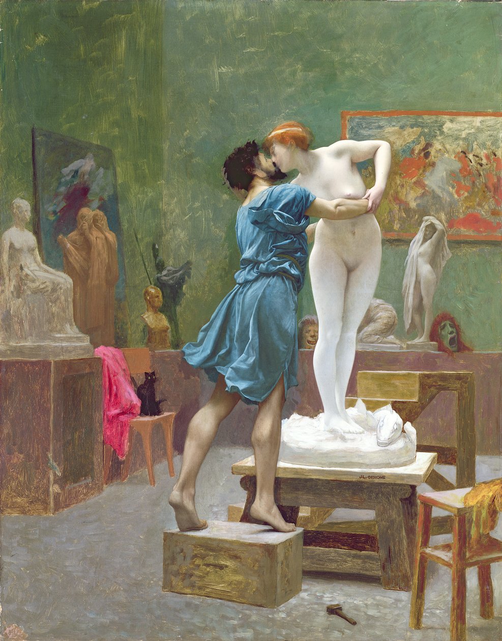 Pygmalion و Galatea بواسطة جان ليون جيروم