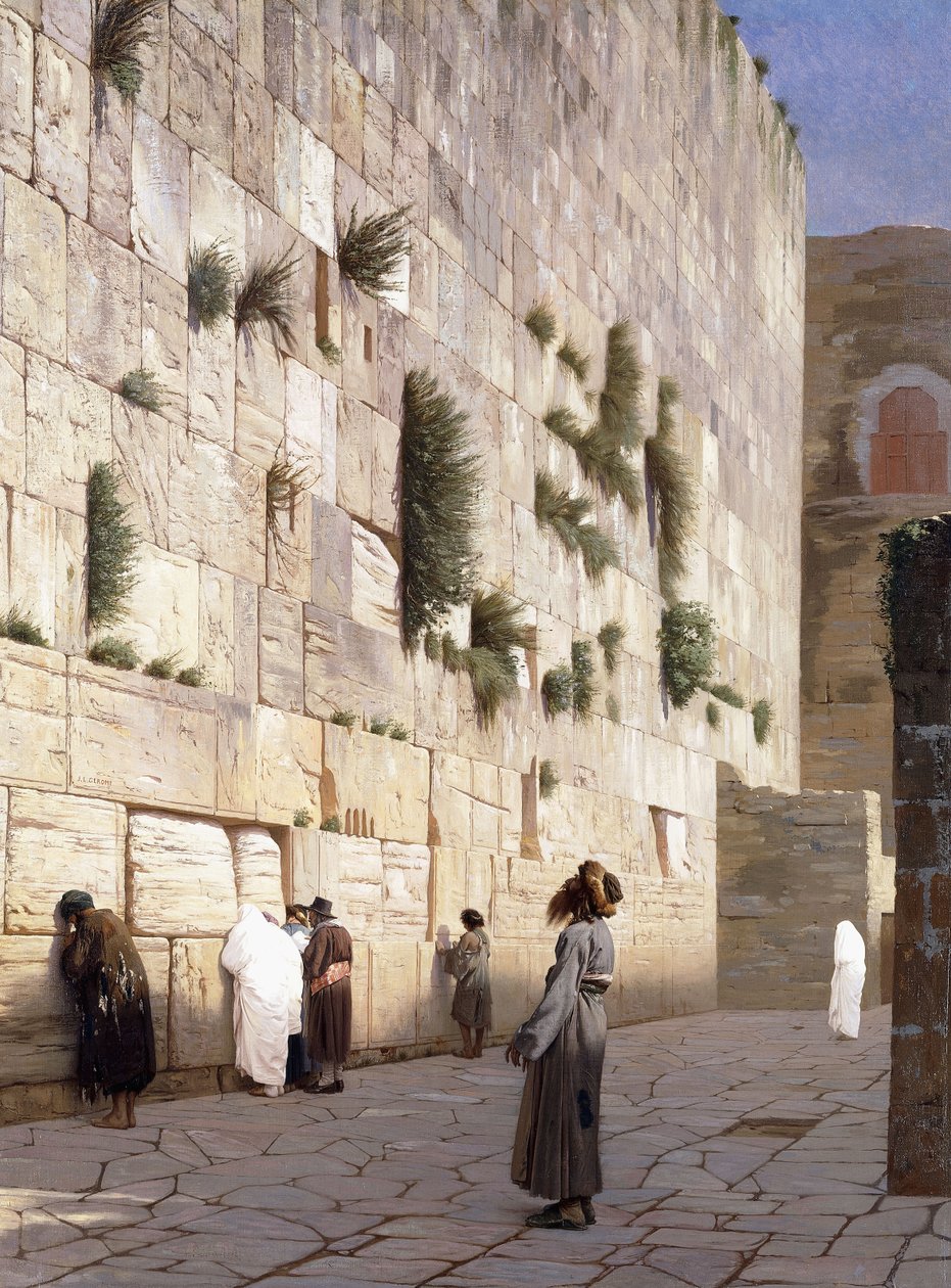 سور سليمان ، القدس بواسطة جان ليون جيروم