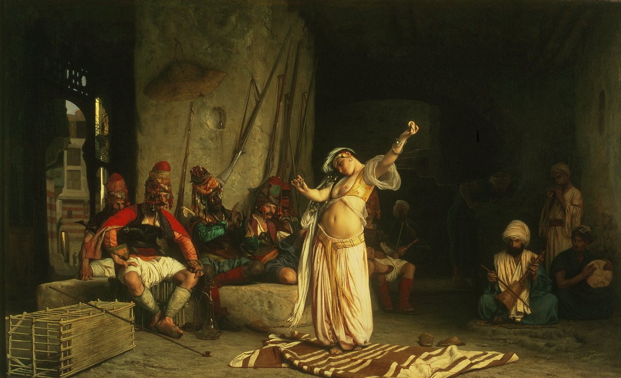 رقصة العلمة 1863 بواسطة جان ليون جيروم