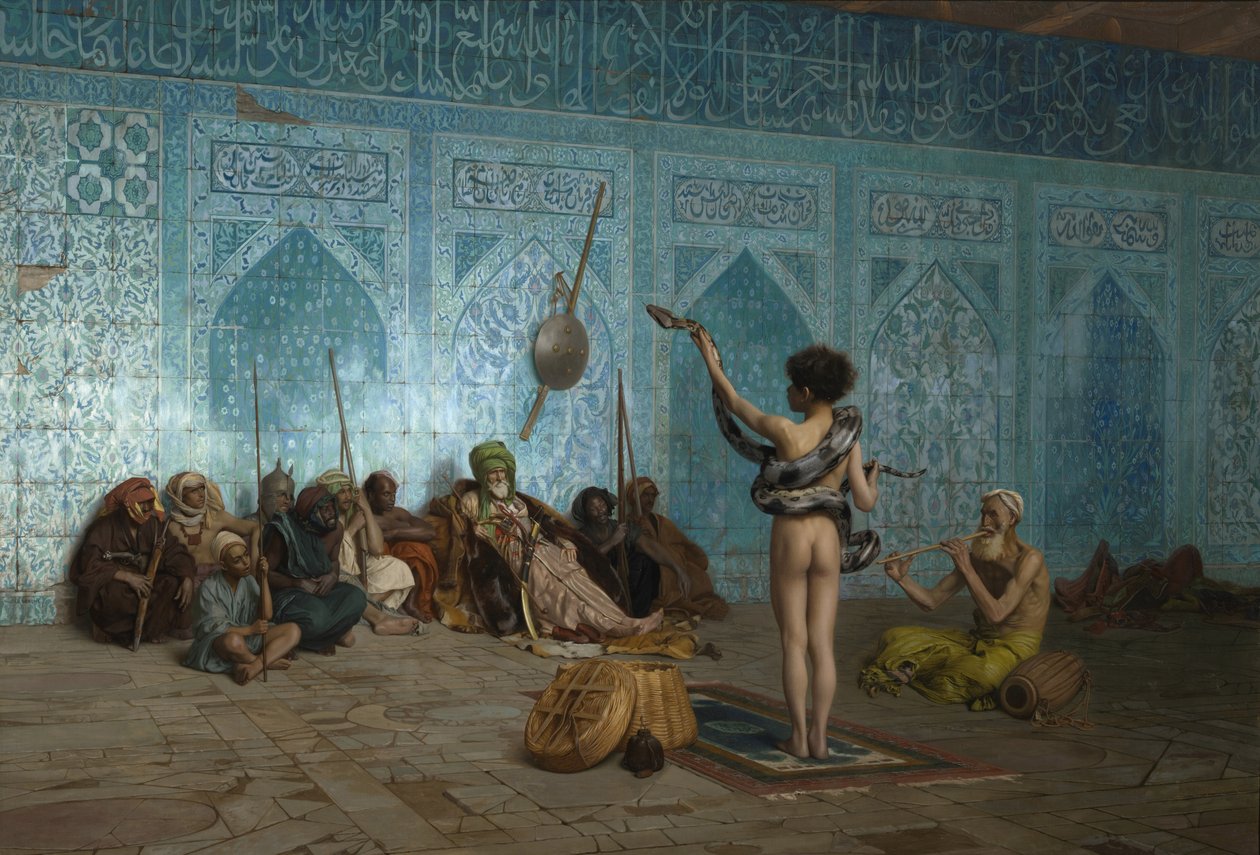 The Snake Charmer ، عام 1879 بواسطة جان ليون جيروم