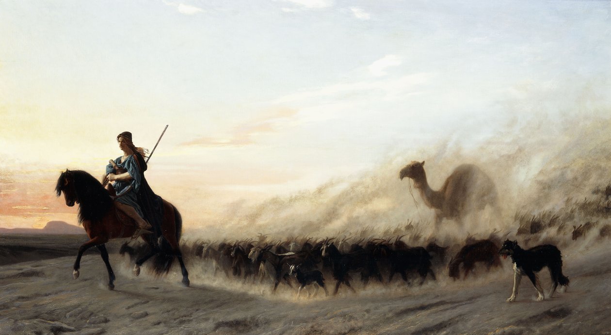 الراعي السوري 1865 بواسطة جان ليون جيروم