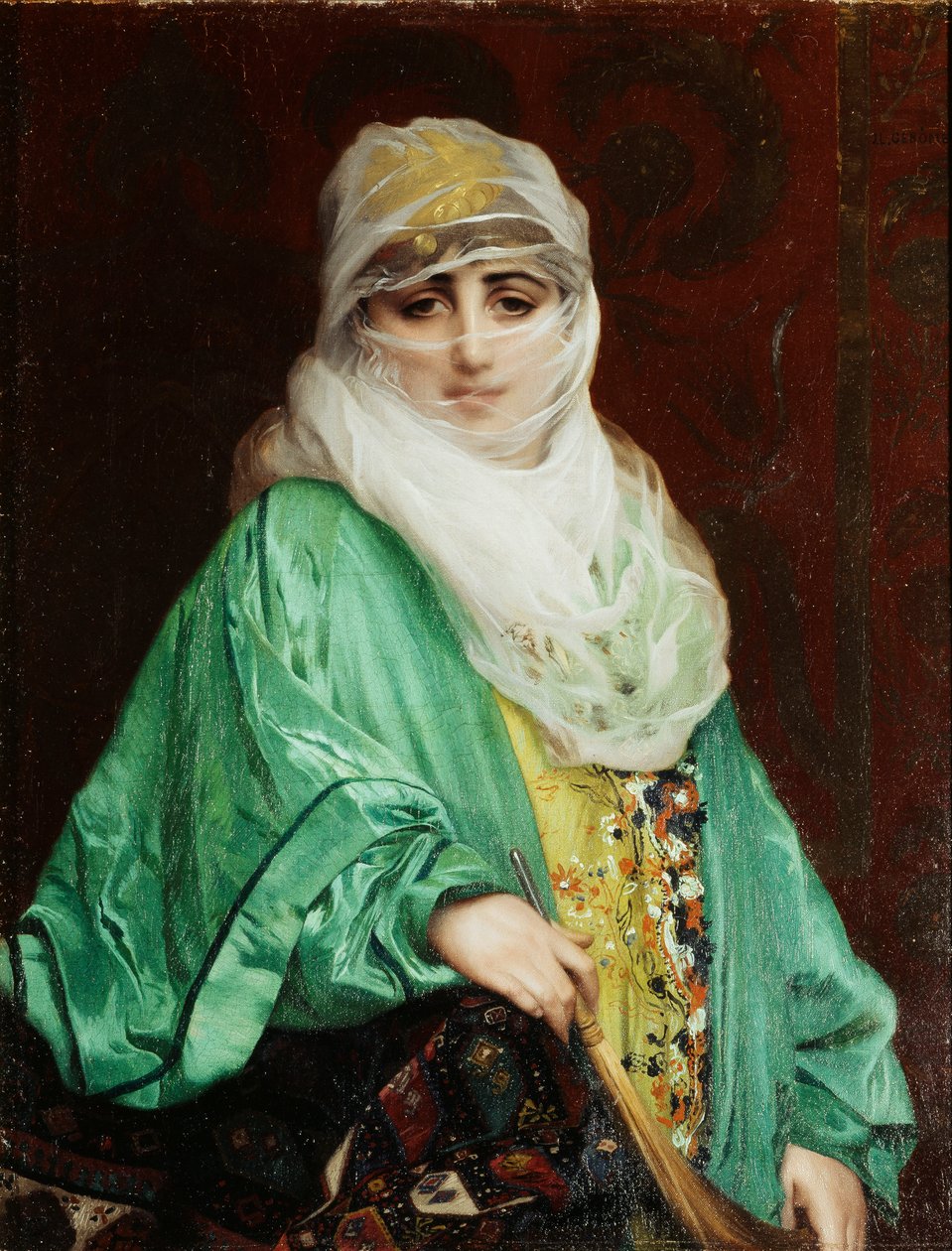 امرأة من القسطنطينية ، واقفة ، 1876 بواسطة جان ليون جيروم