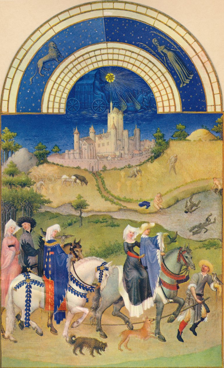 أغسطس - Château d'Étampes ، القرن الخامس عشر ، 1939. بواسطة جان ليمبورغ