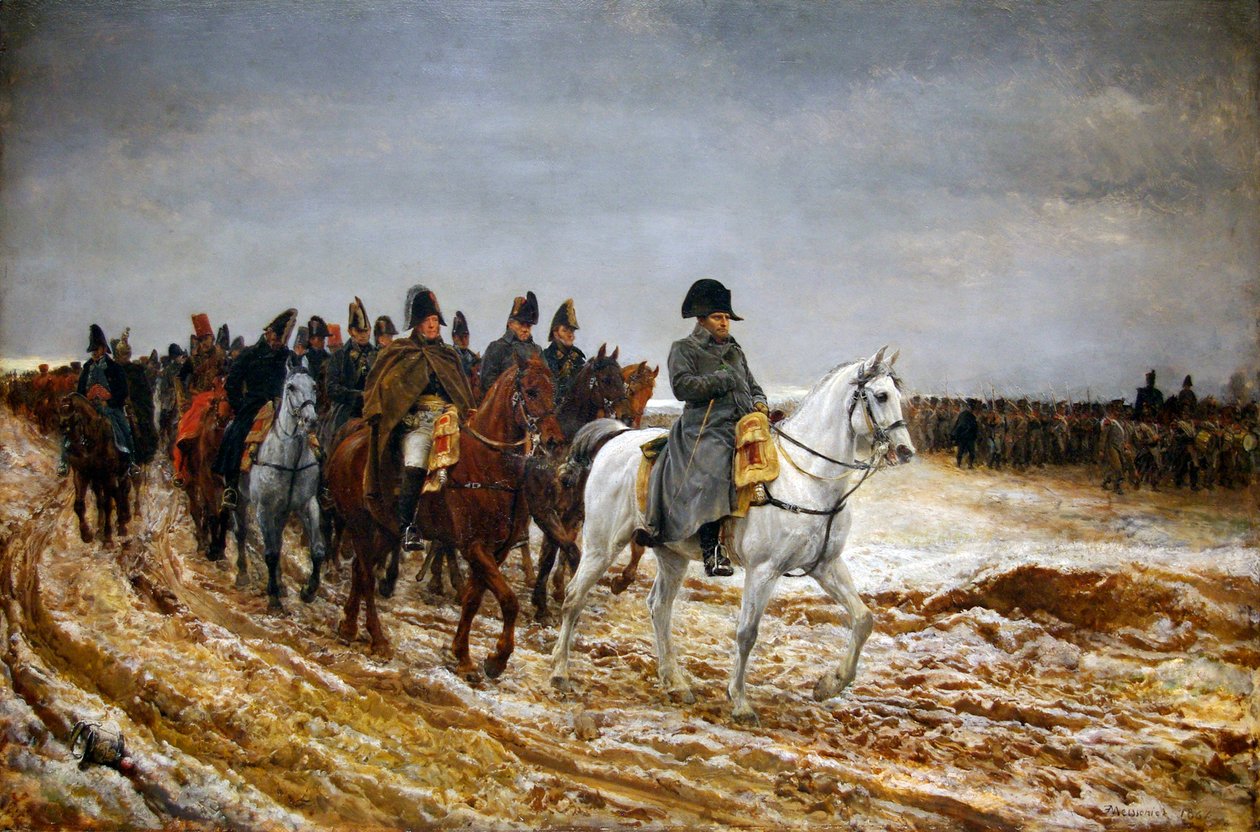 1814. حملة كامبان دو فرانس الفرنسية ، 1864 بواسطة جان لويس إرنست ميسونييه