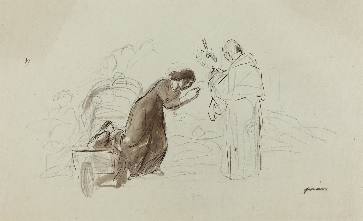 دعاء لورد ، ج. 1912. بواسطة جان لويس فورين