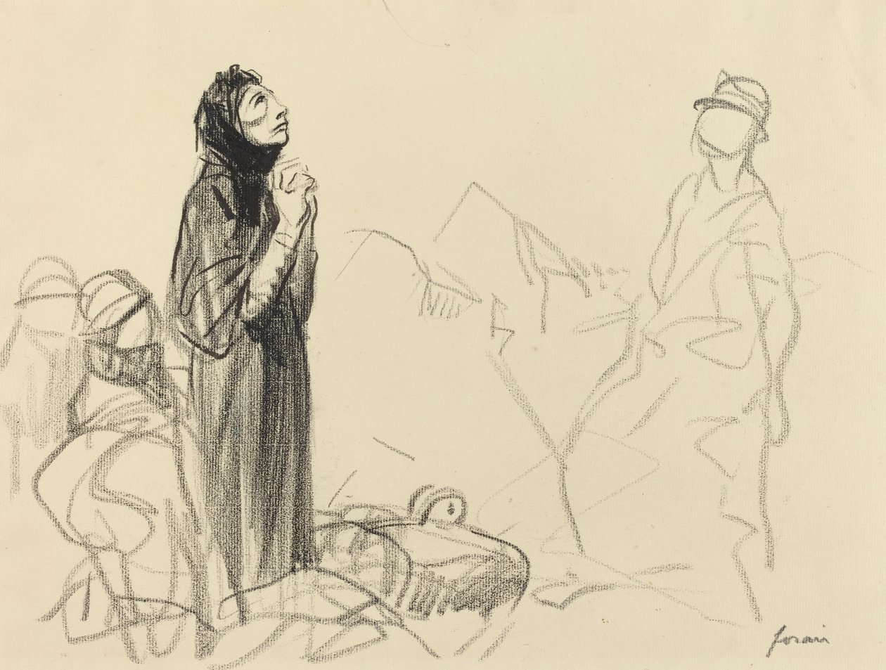 أثناء الهدنة ، ج. 19141919. بواسطة جان لويس فورين