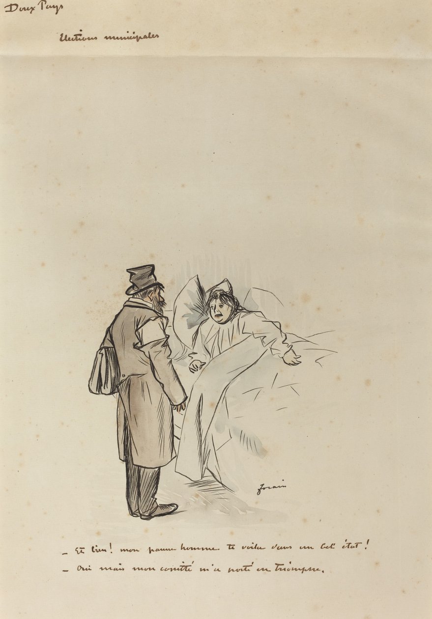 الانتخابات البلدية ، ج. 1897. بواسطة جان لويس فورين