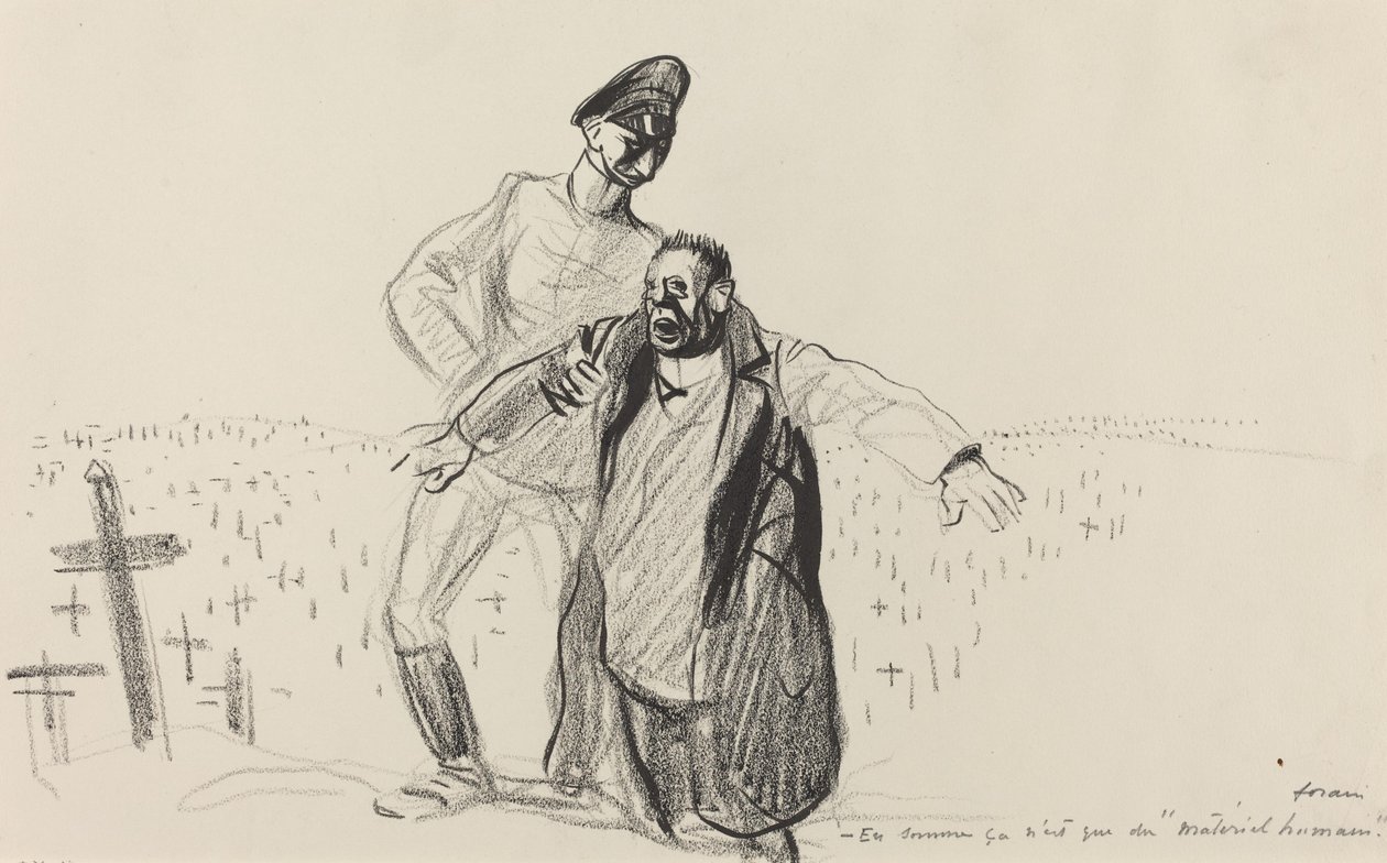 باختصار ، إنها مادة بشرية فقط. ، ج. 19141919. بواسطة جان لويس فورين
