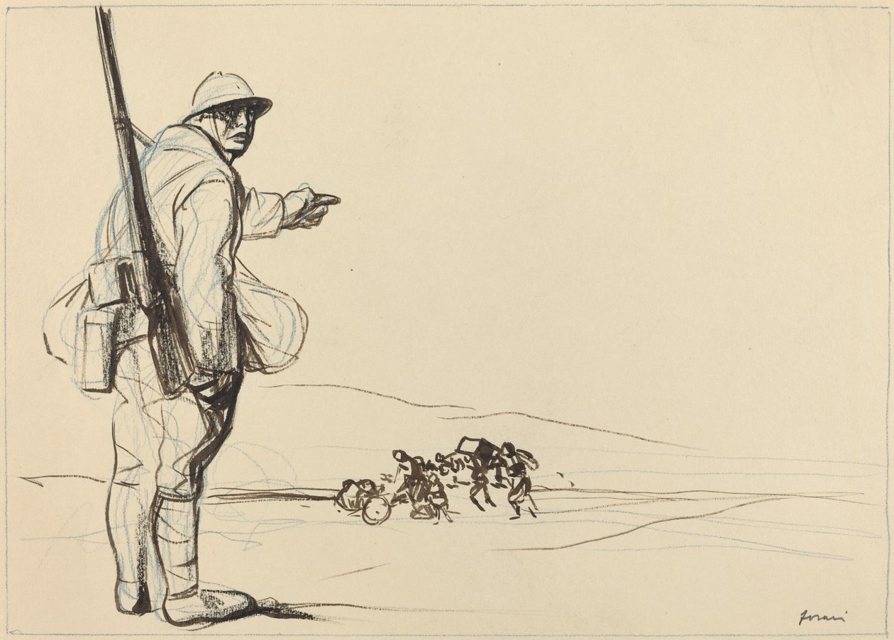 تقدم الألمانية ، ج. 19141919. بواسطة جان لويس فورين