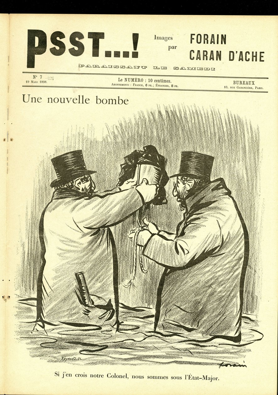 رسم جان لويس فوريان (1852-1931) في Psst ...! بواسطة جان لويس فورين