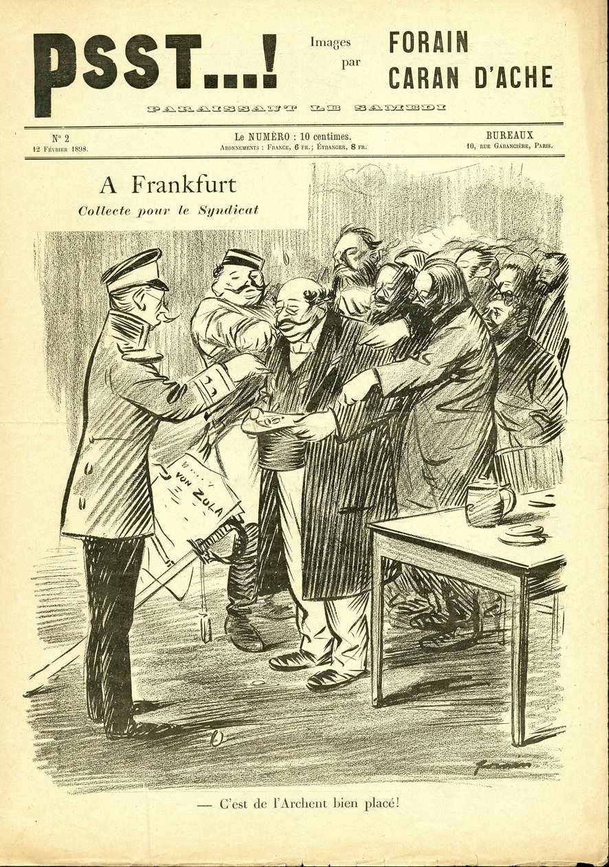 رسم جان لويس فوريان (1852-1931) في Psst ...! بواسطة جان لويس فورين