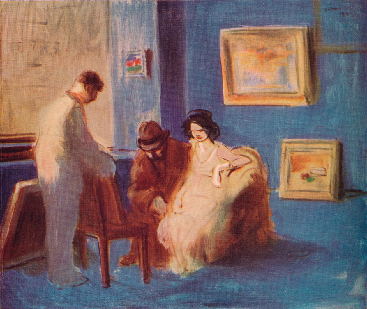 تاجر اللوحات ، c1927 بواسطة جان لويس فورين