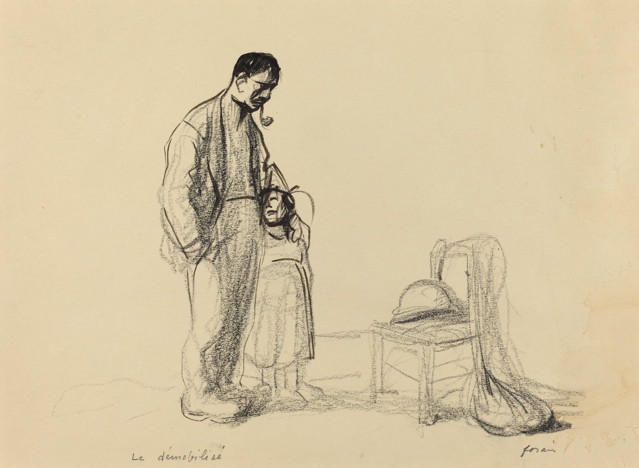 المسرحين ، ج. 19141919. بواسطة جان لويس فورين