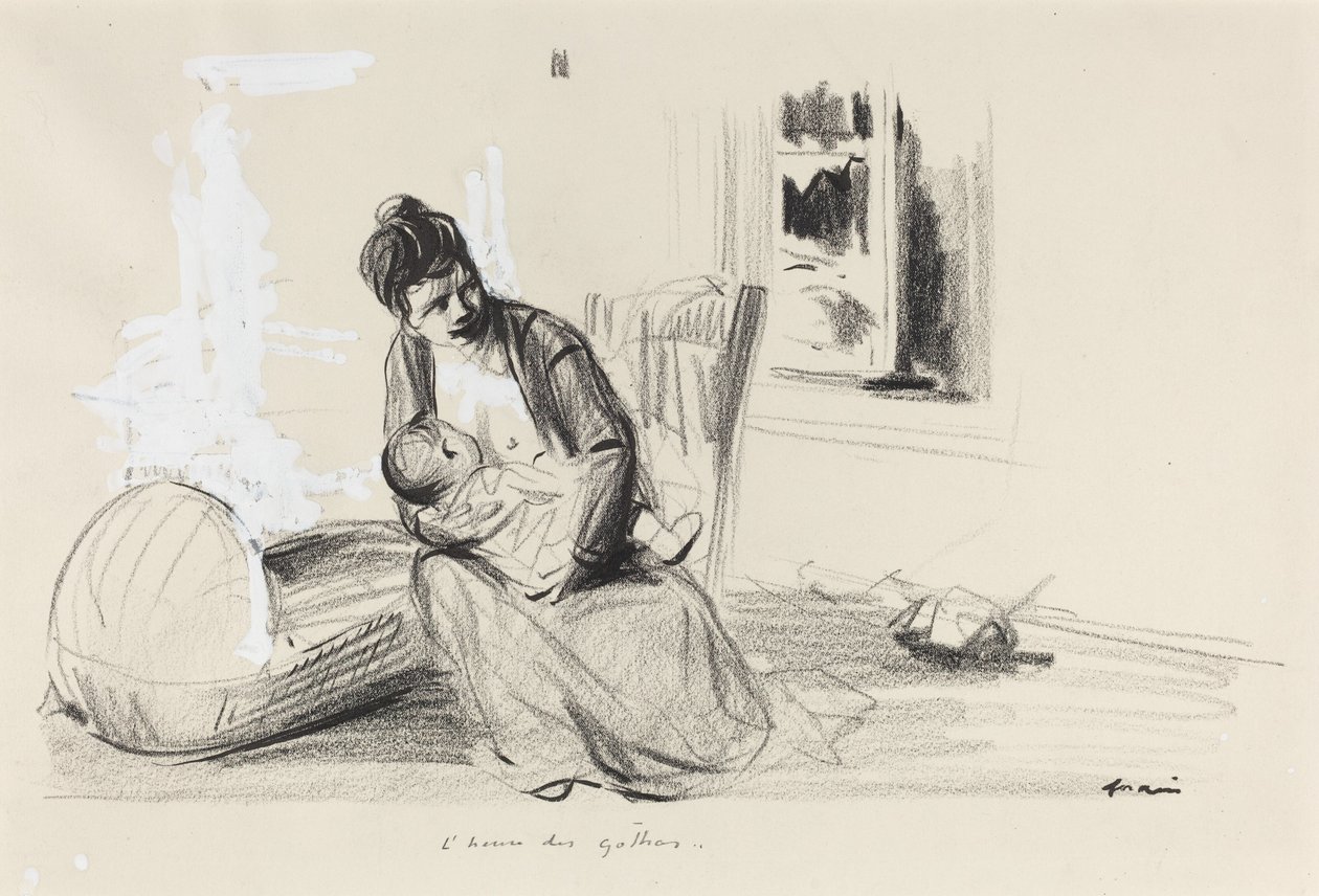 ساعة جوثاس ، ج. 19141919. بواسطة جان لويس فورين