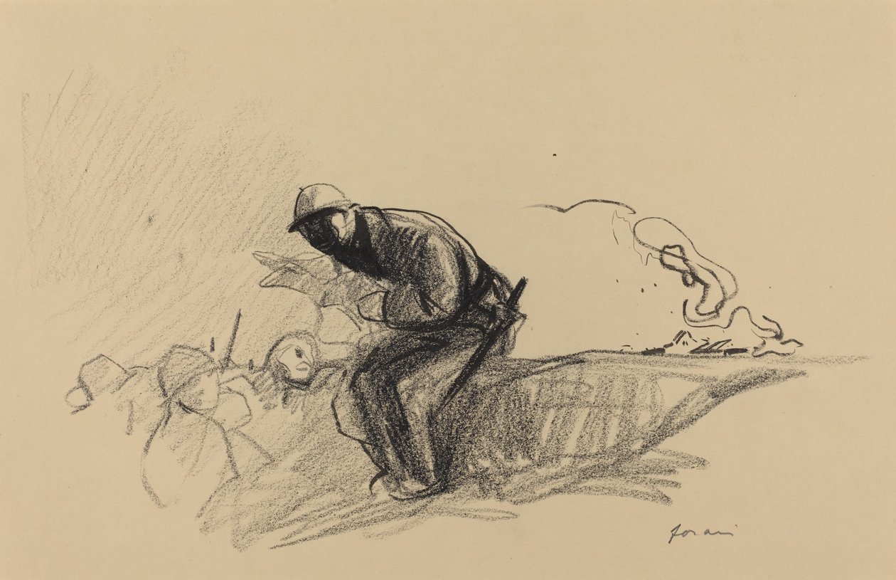 أخبار في الخنادق ، ج. 19141919. بواسطة جان لويس فورين
