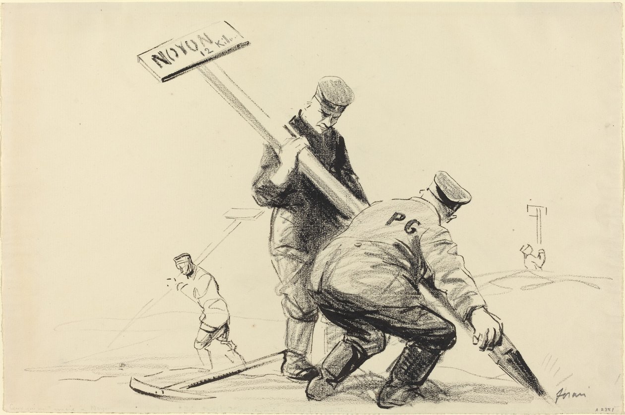 نويون ، ج. 19141919. بواسطة جان لويس فورين