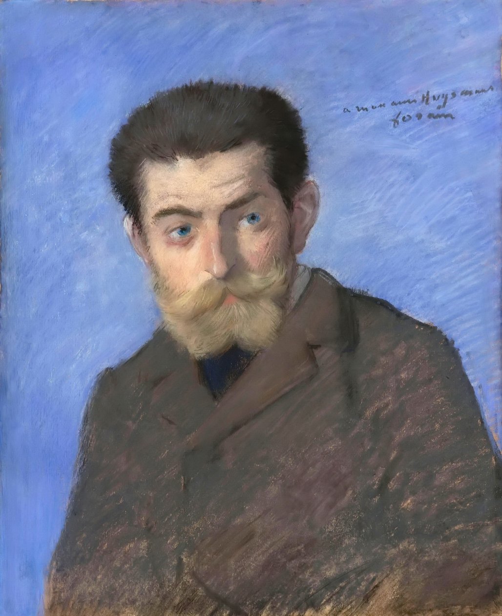 صورة لجوريس كارل هويسمانز 1848-1907 بواسطة جان لويس فورين