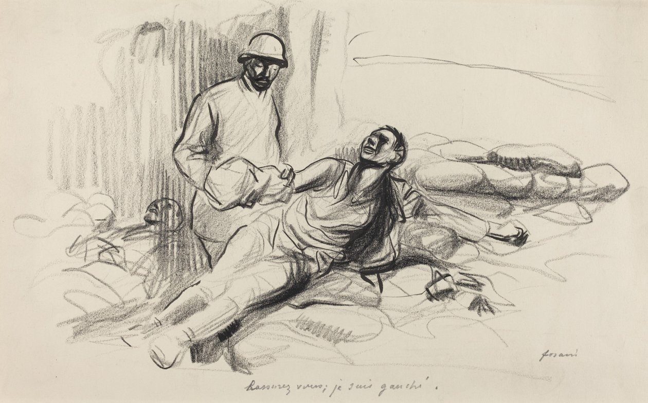 لا تقلق ، لقد تركت. ، ج. 19141919. بواسطة جان لويس فورين