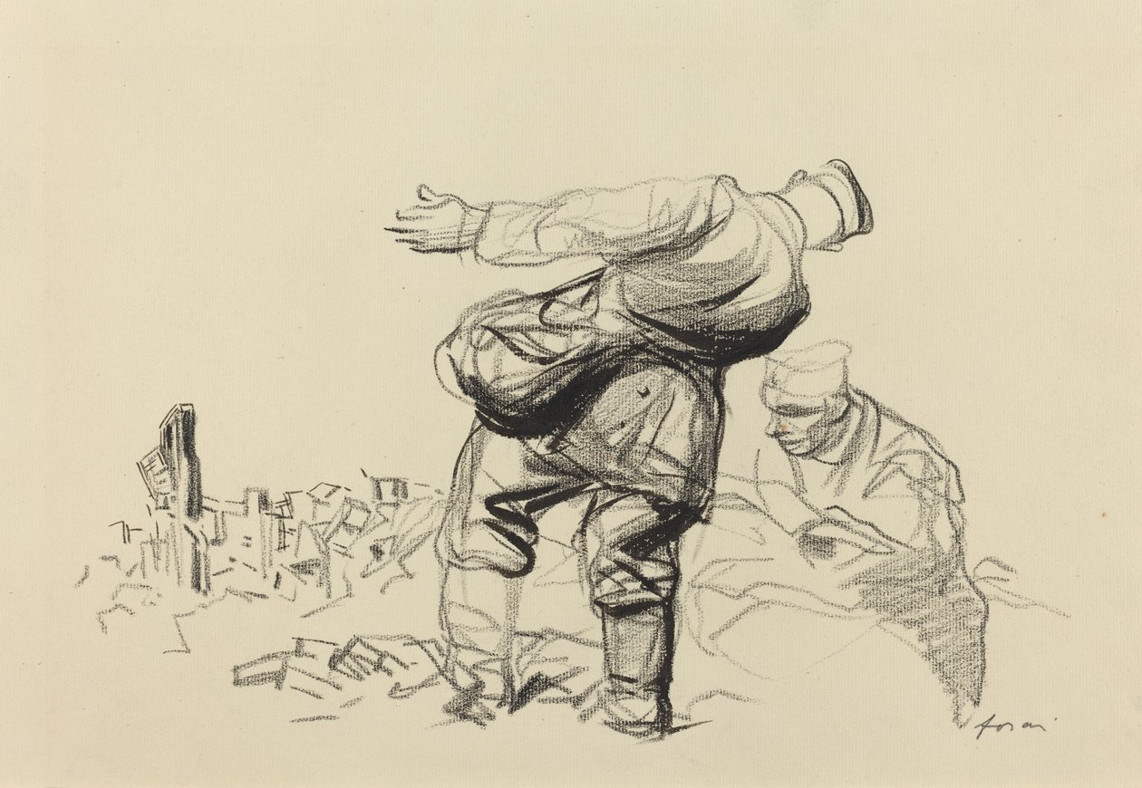 الإمبراطورية تدمر ، الجمهورية تدفع ، على الأرجح عام 1918. بواسطة جان لويس فورين