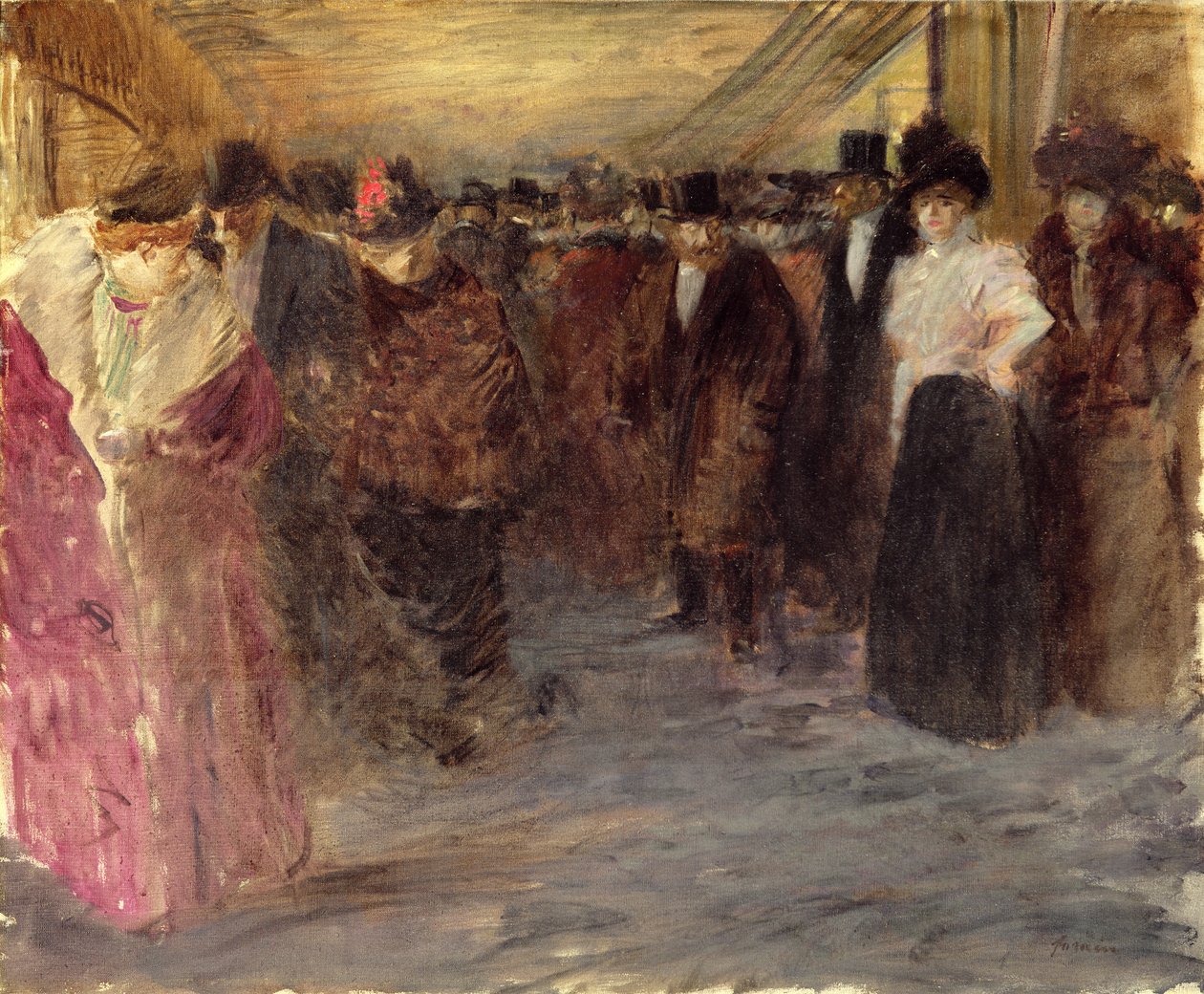 قاعة الموسيقى ، c.1890 بواسطة جان لويس فورين