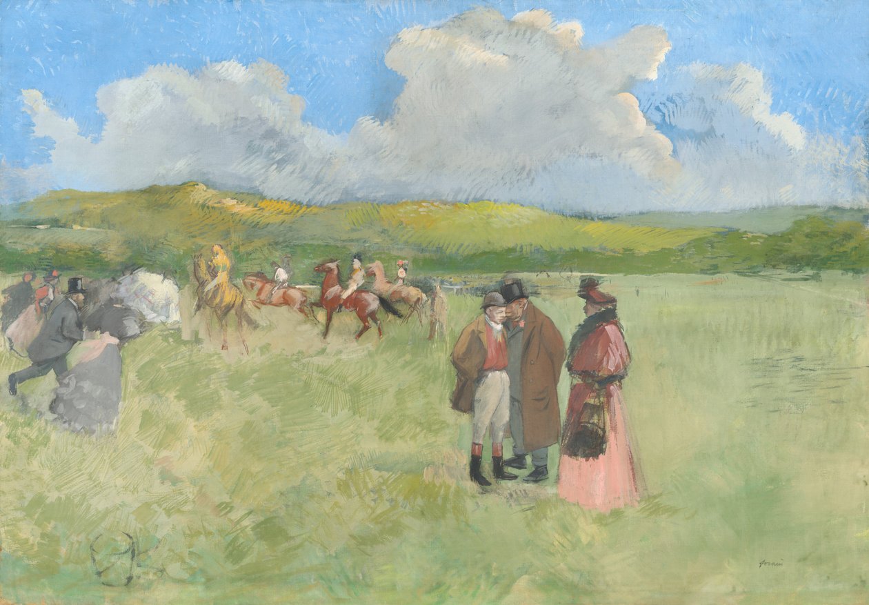 مسار السباق ، ج. 1891. بواسطة جان لويس فورين