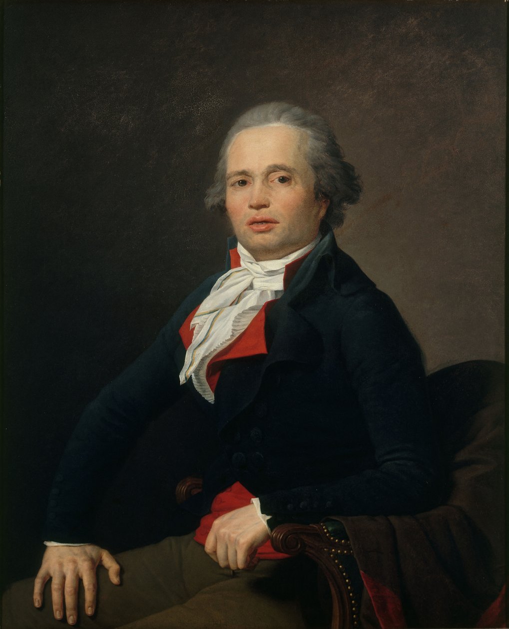 صورة لويس ليجيندر 1752-1797 ، ج. 1795. بواسطة جان لويس لينوفيل