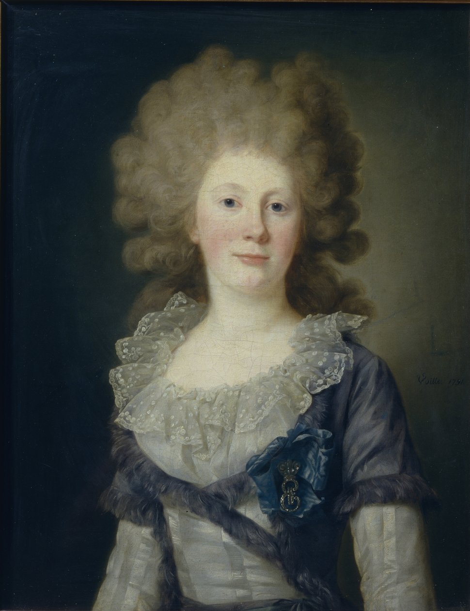 صورة الكونتيسة صوفيا فلاديميروفنا بانينا 1774-1844 ، 1791 بواسطة جان لويس فويل