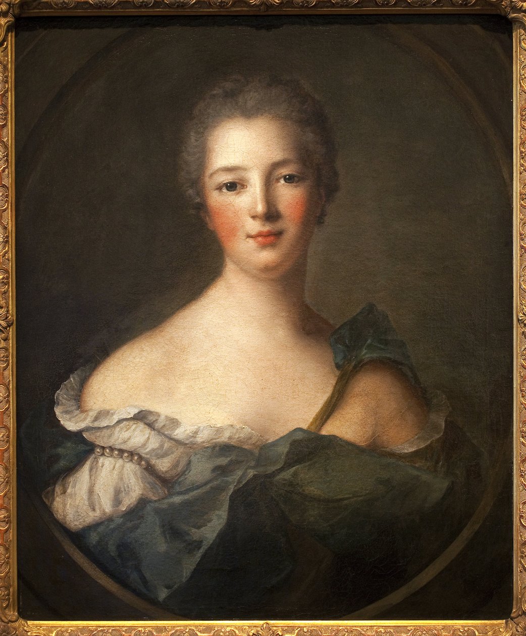 جين أنطوانيت بواسون ، ماركيز بومبادور (1721-1764) - لوحة من ورشة جان مارك (جان مارك) ناتير (1685-1766) ، زيت على قماش بواسطة جان مارك ناتييه