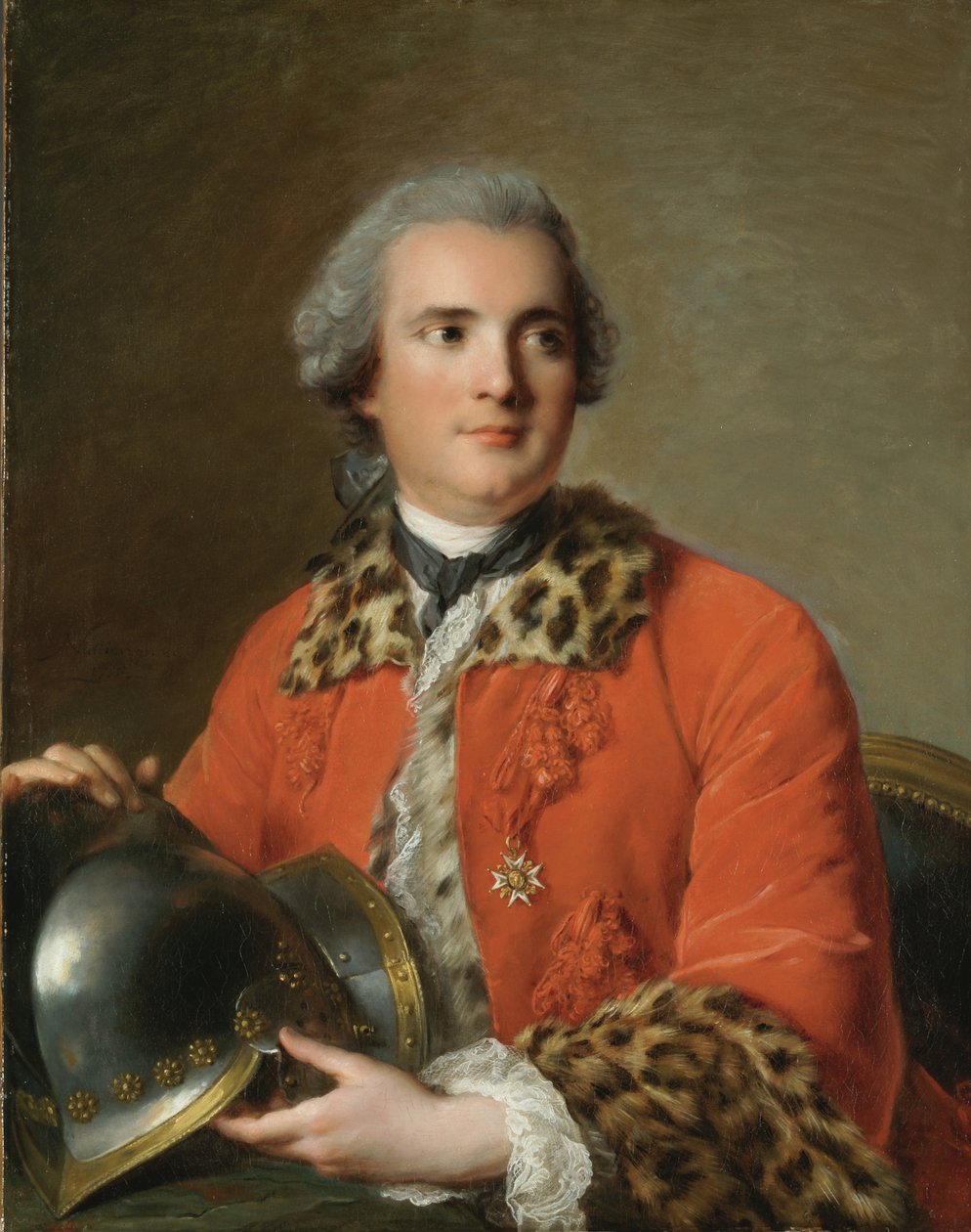 صورة جان فيكتور دي روشكوارت دي مورتيمارت 1712-1771 ، 1756 بواسطة جان مارك ناتييه