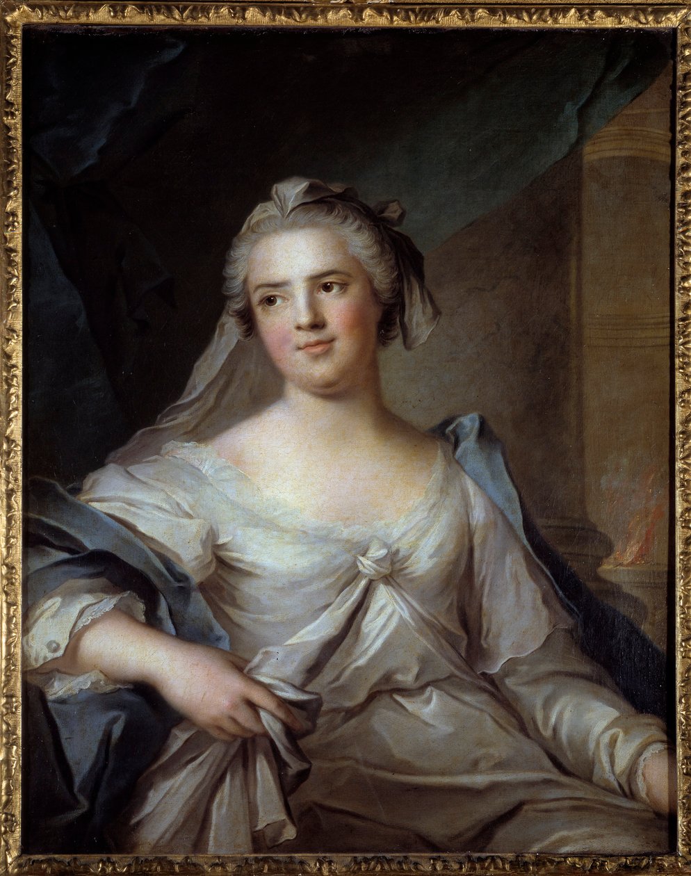 صورة مدام هنرييت من فرنسا (1727-1752) ابنة لويس الخامس عشر ، في فيستال لوحة بواسطة جان مارك (جان مارك) ناتير (1685-1766) بواسطة جان مارك ناتييه