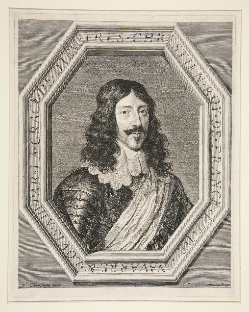 لويس الثالث عشر ، ملك فرنسا (1601-1643) بواسطة جان مورين