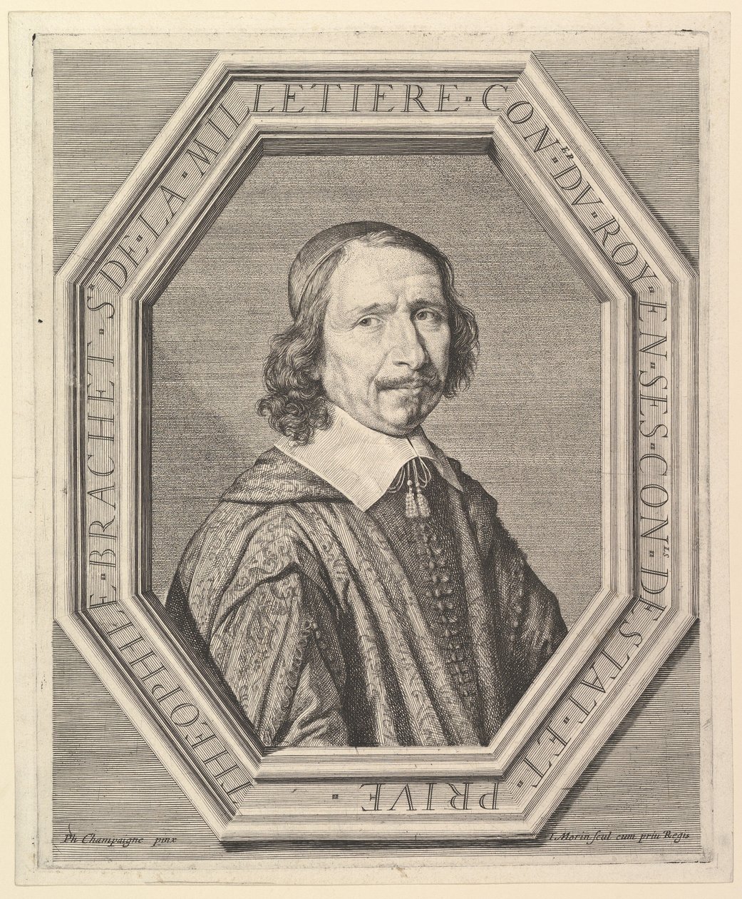 Theophile Brachet de la Milletiere ، مستشار الملك. بواسطة جان مورين