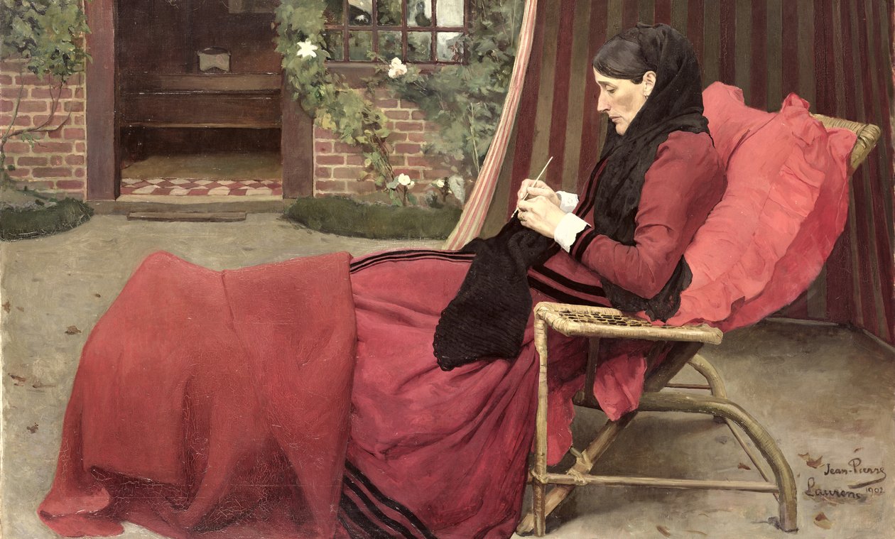 صورة لأمي ، 1902 بواسطة جان بيير لورنس