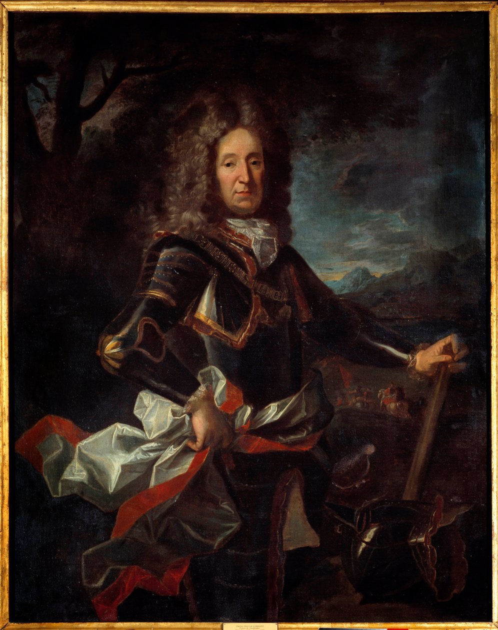 صورة لتشارلز هنري دي لورين ، أمير فوديمونت (1649-1723) ابن تشارلز الرابع. رسم جان رانك (1674-1735) بواسطة جان رانك