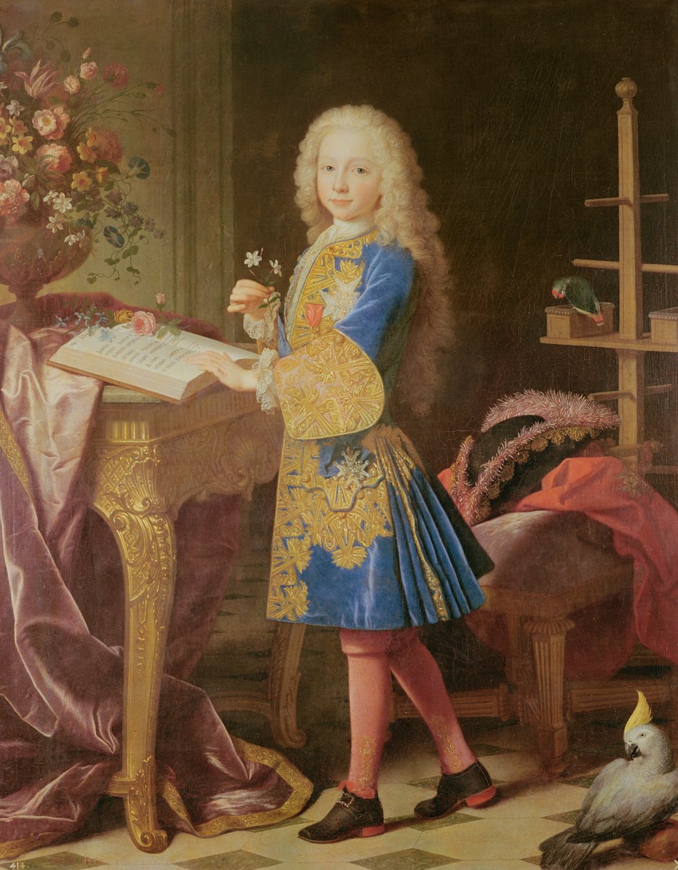 صورة تشارلز بوربون ، 1725-1735 (زيت على قماش) بواسطة جان رانك