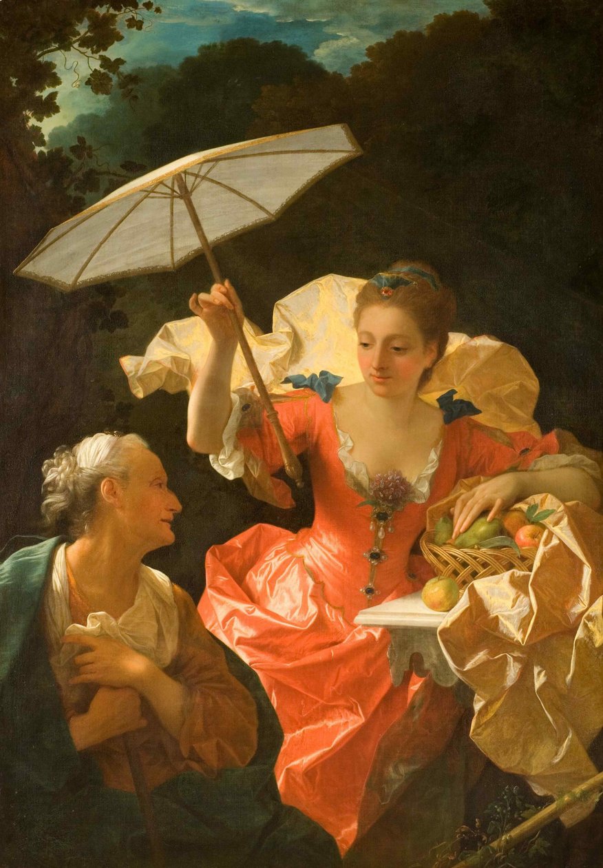 Vertumnus و Pomona ، حوالي 1710-1722. بواسطة جان رانك